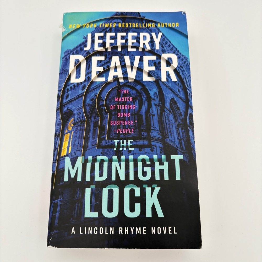 4 books for $16 - The Midnight Lock by Jeffery Deaver